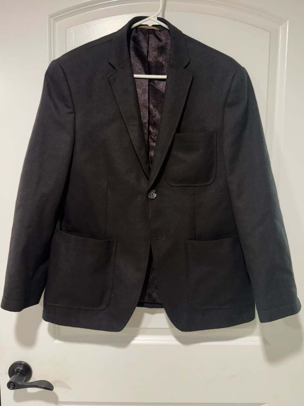 Old Money Herringbone Blazer Dark Academia Heritage Sport Coat Men’s S 38